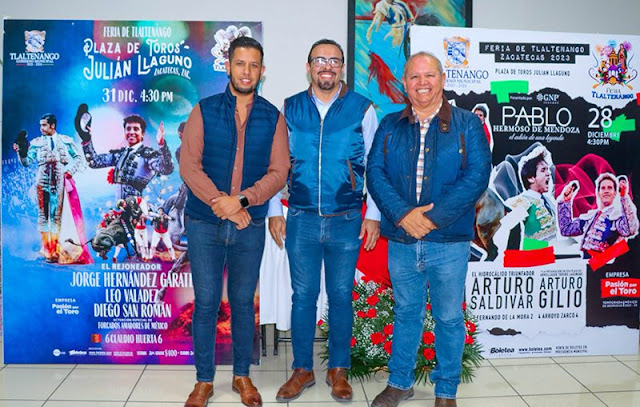 Presentan los carteles de la Feria De Tlaltenango en Zacatecas