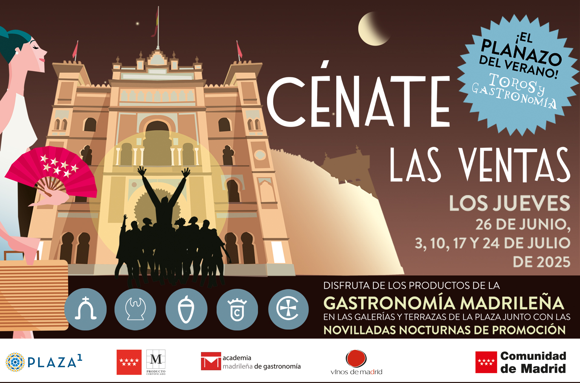 "Cénate Las Ventas" define los carteles de su nueva edición - Guarismo ...